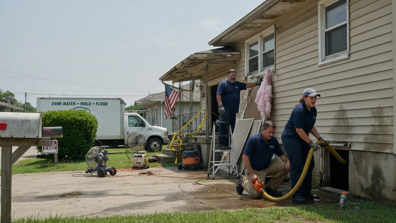 Water Damage Repair in Harrell, AR near me
